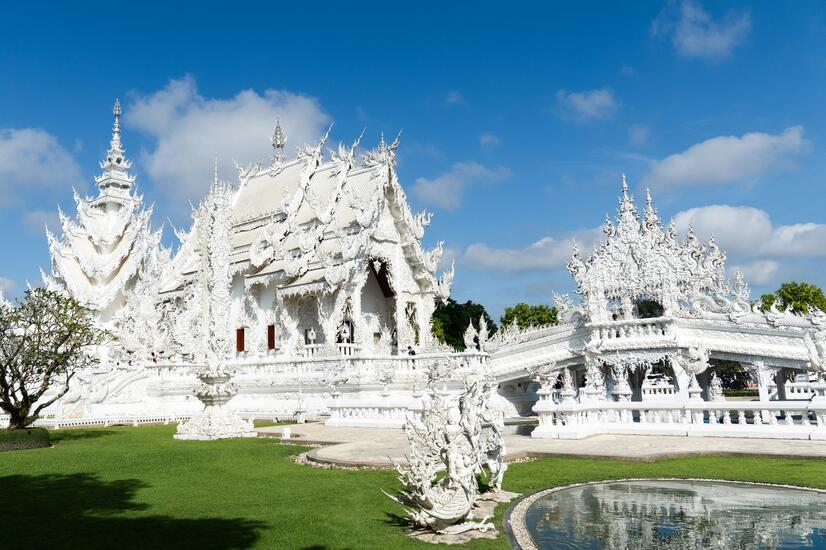 Templo Blanco en Chiang Rai. Foto: CJ.