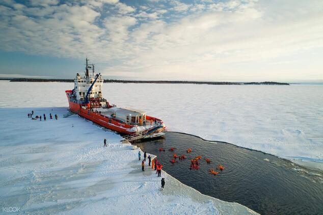 crucero lujo rompehielos rovaniemi