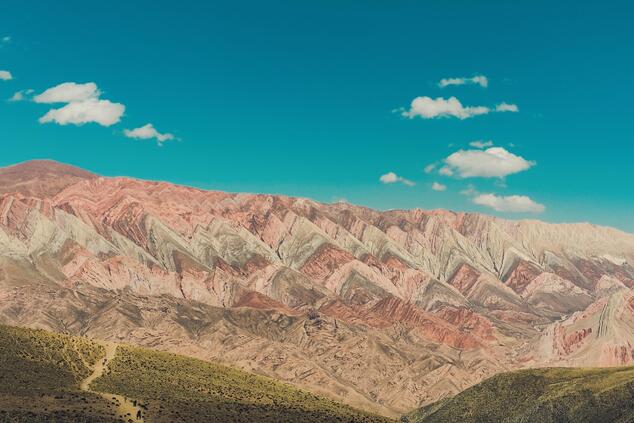 Las denominadas montañas del arco iris de Hornocal, a 4.700m sobre el nivel del mar