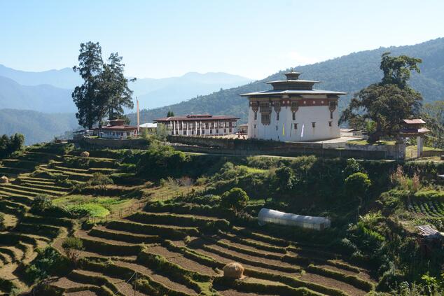 Monasterio en Butan