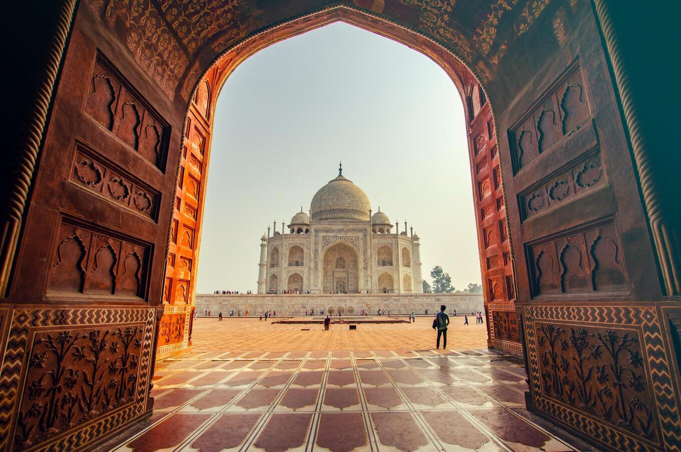 viajes lujo taj mahal india