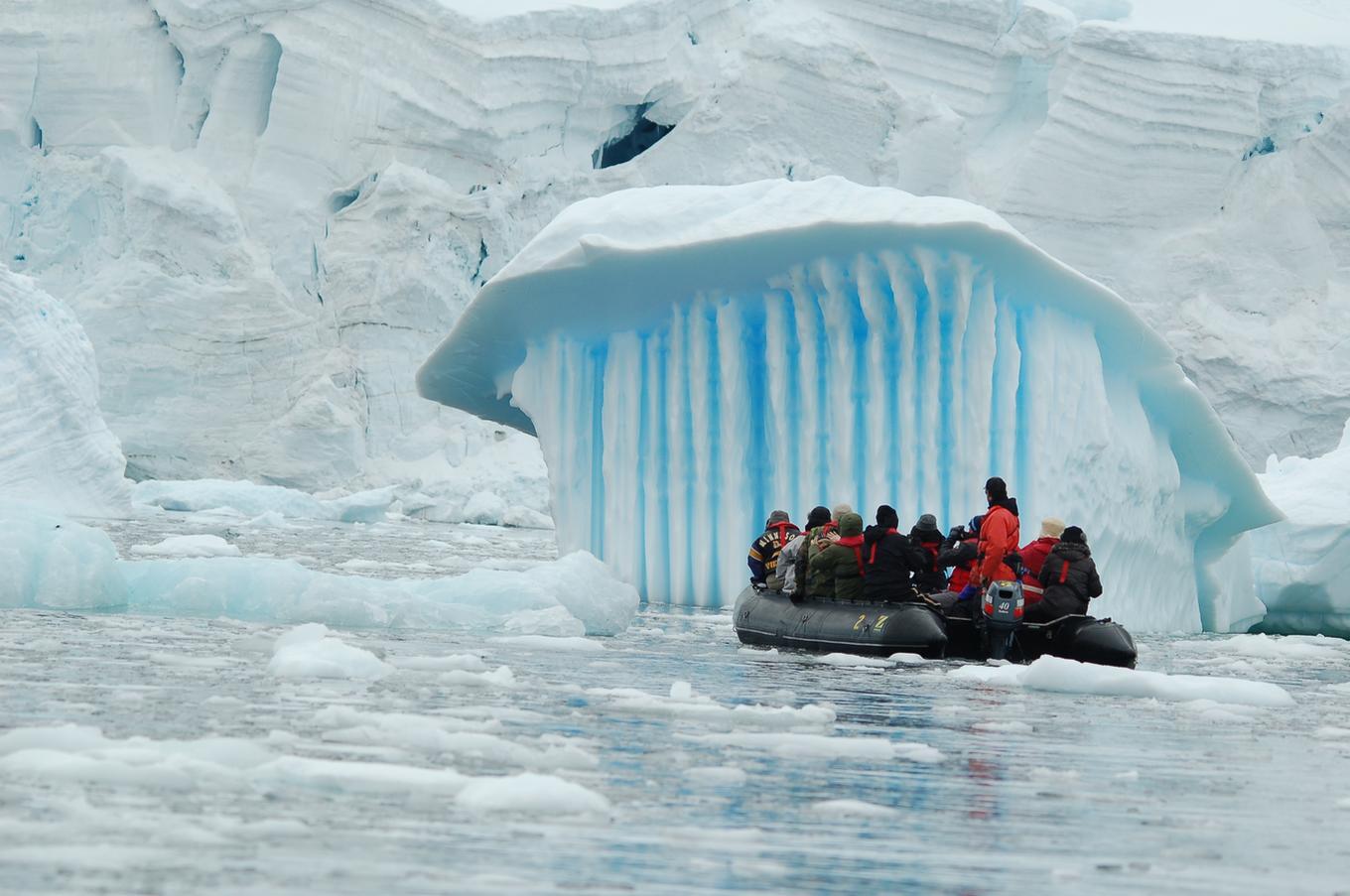 viaje lujo antártida aero crucero