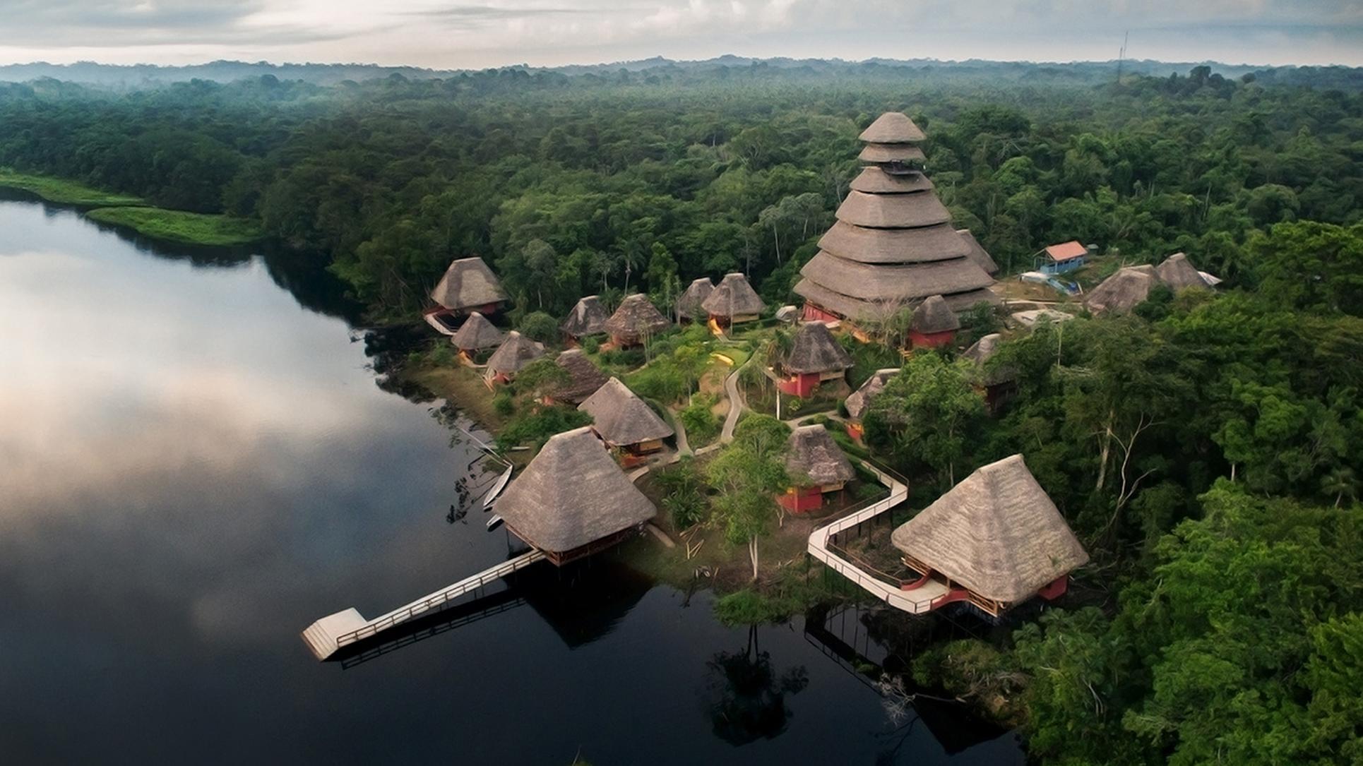 Napo Wildlife Center vista aérea