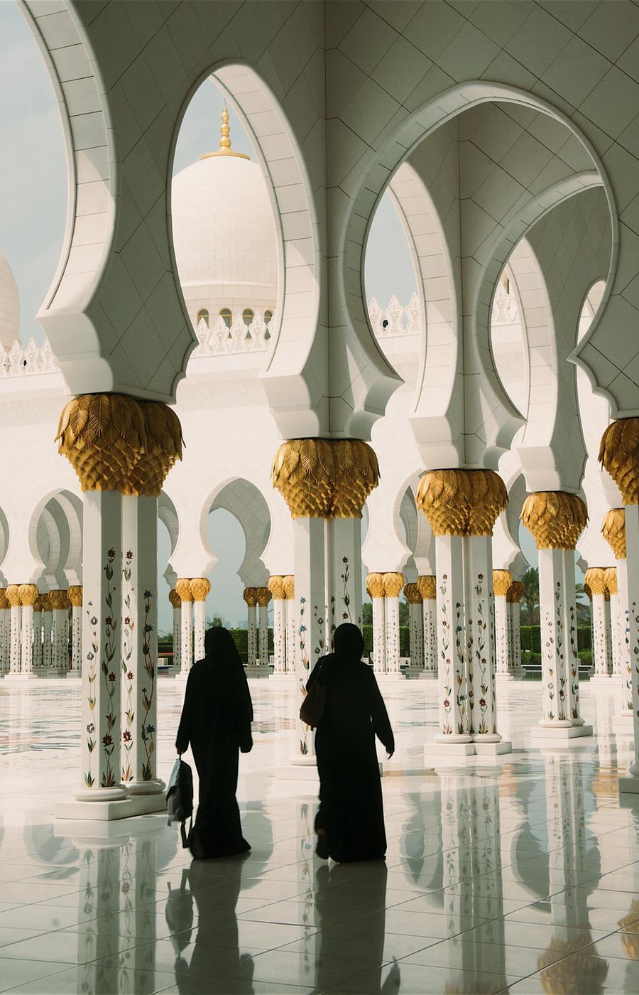 viaje de lujo emiratos árabes dubai mezquita Sheikh Zayed Abu Dabi